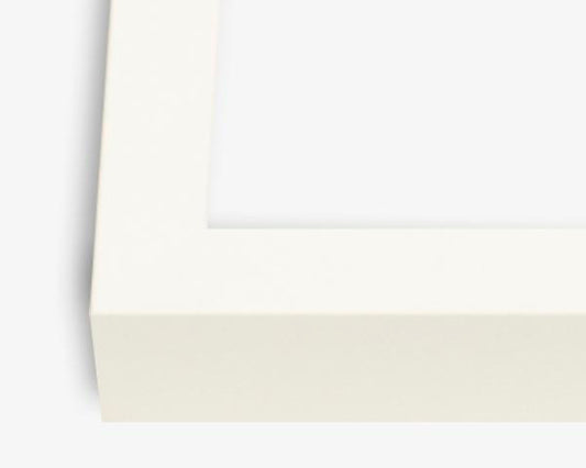 Gallery Mid White - Corner Sample