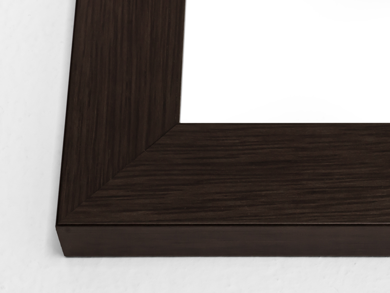 Simply Framed Gallery Frame Wide Dark Walnut