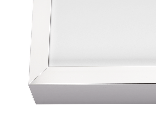 Metal Gallery Bright Silver - Corner Sample