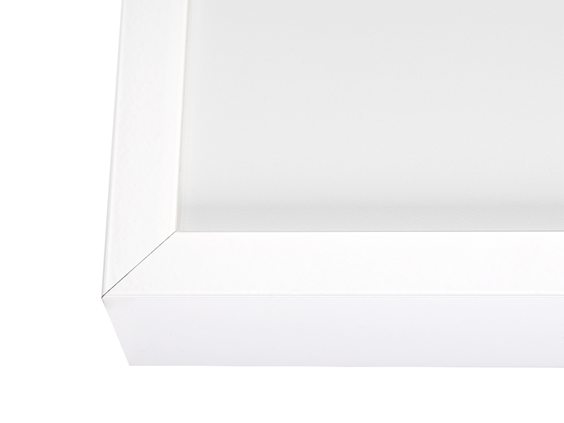 Metal Gallery Bright White - Corner Sample