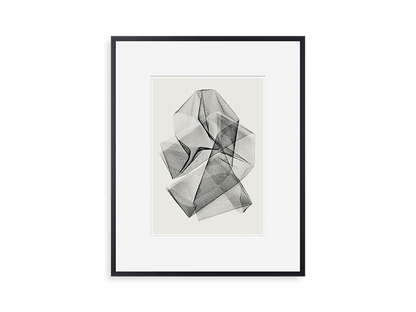 simply framed metal gallery frame matte black with art by permanent press editions