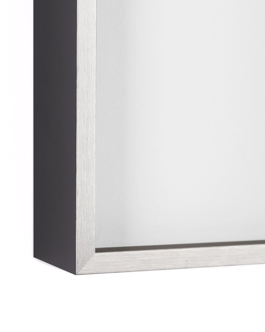 Metal New School Silver Blackout