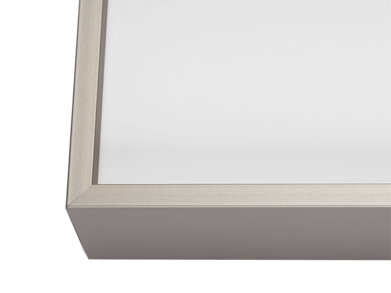 New School Metal Warm Silver- Corner Sample