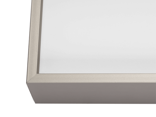 New School Metal Warm Silver- Corner Sample