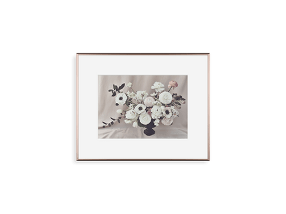 simply framed metal old school frame in matte rose gold featuring artwork by Ashley Woodson Bailey