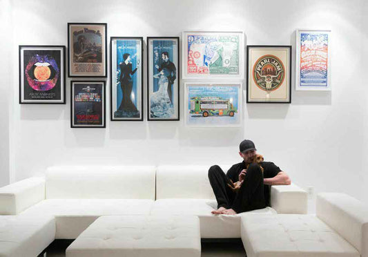 The Ultimate Gig Poster Gallery Wall