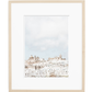 Simply Framed Natural Wood Gallery Frame featuring artwork by Kate Holstein