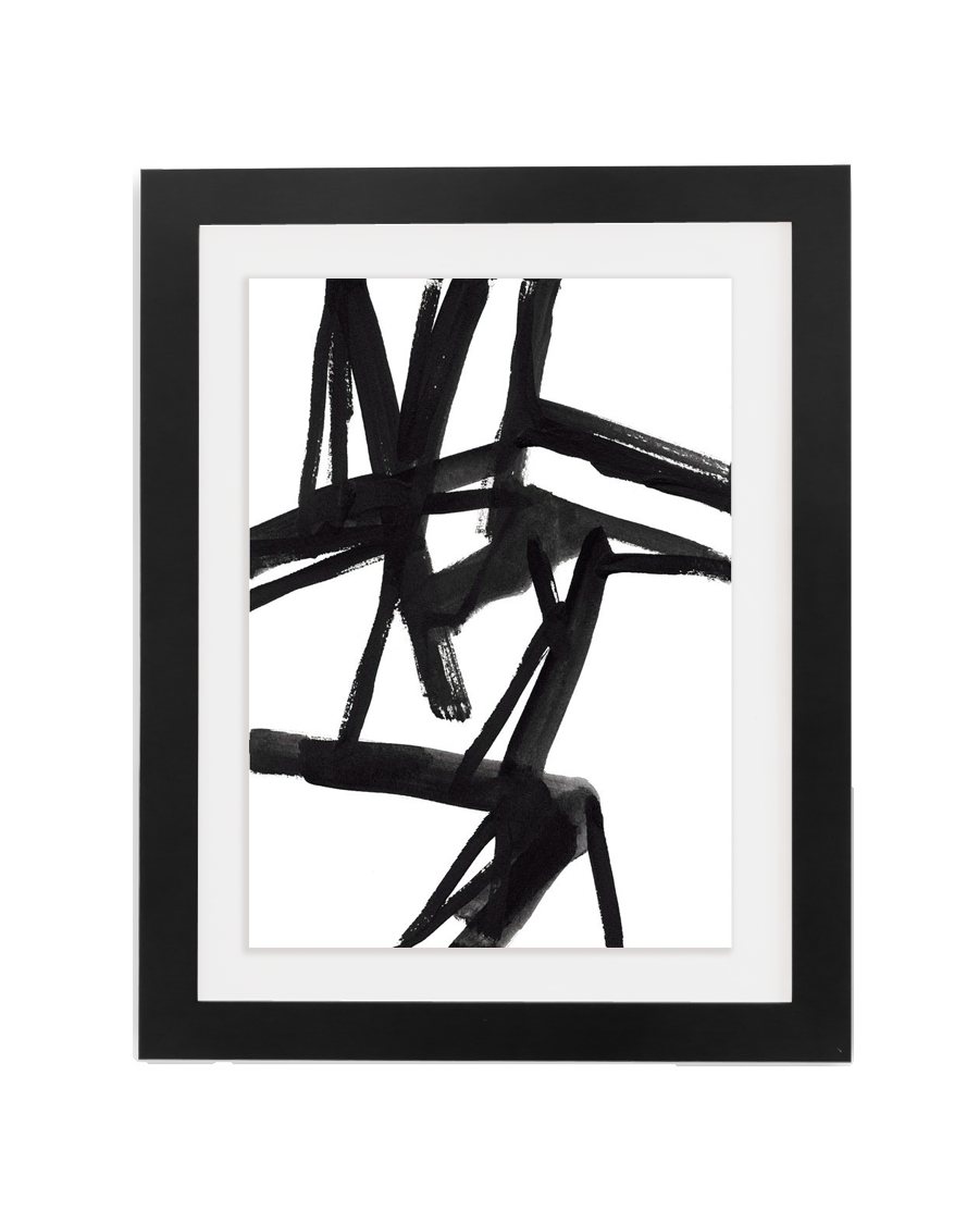 Simply Framed Gallery Frame Wide Black featuring artwork by Daylight Dreams Editions