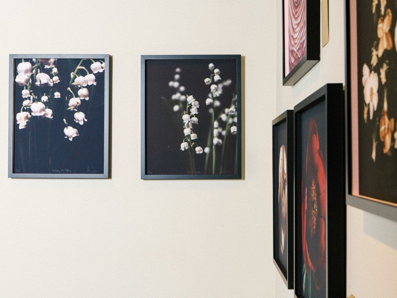 Simply Framed Black Gallery Frame featuring artwork by Ashley Woodson Bailey in a gallery
